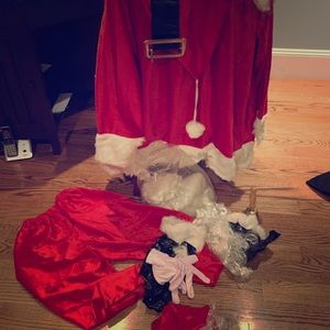 Santa Suit w/acces. for ur Family Kids Xmas Party